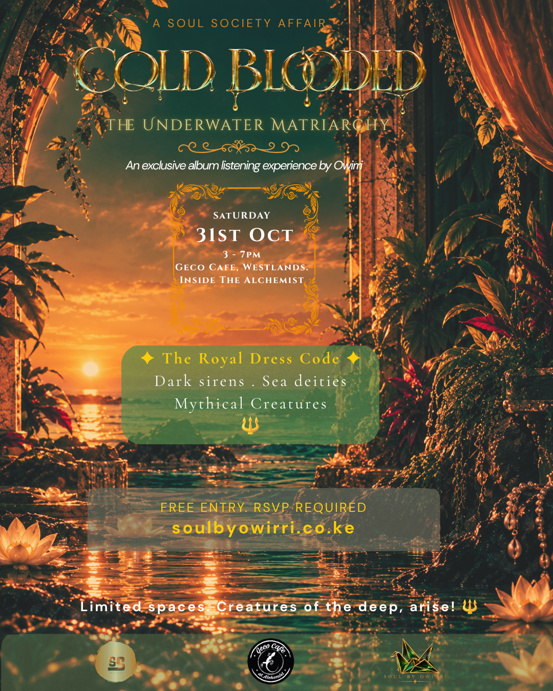Cold Blooded, exclusive listening experienceby Owirri